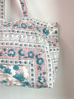 Carica l&#39;immagine nel visualizzatore di Gallery, Bolso Thaila azul y rosa
