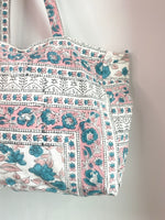 Cargar imagen en el visor de la galería, Bolso Thaila azul y rosa
