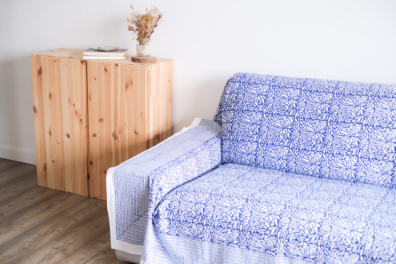 Cubresofá Pakka Azul