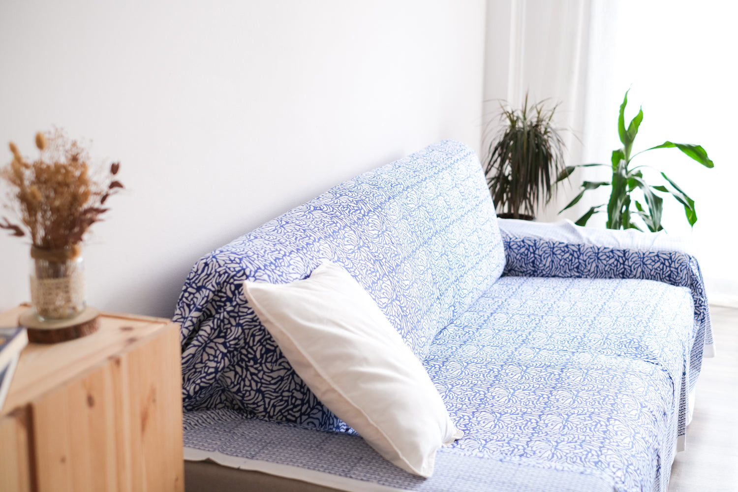 Cubresofá Pakka Azul