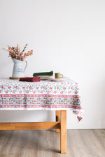 Carica l&#39;immagine nel visualizzatore di Gallery, Mantel Lueesa Blanco i Rojo
