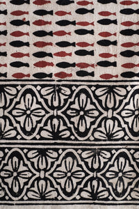 Cubrecamas Vhaiting rojo y negro