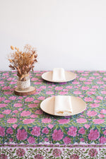 Carica l&#39;immagine nel visualizzatore di Gallery, Mantel Kokoon Verde y Rosa
