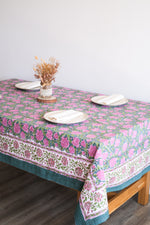 Carica l&#39;immagine nel visualizzatore di Gallery, Mantel Kokoon Verde y Rosa
