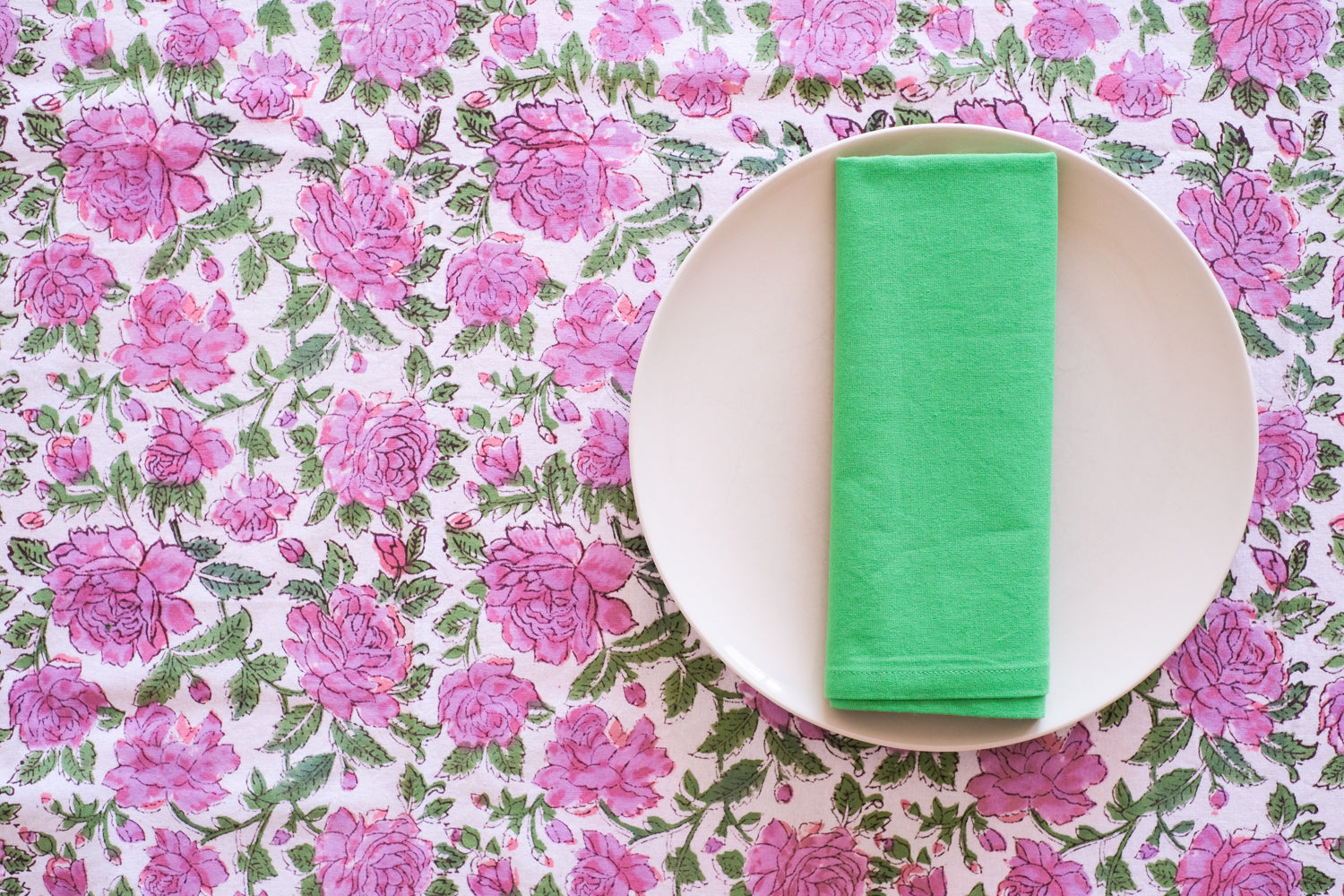 Mantel Kokoon Blanco y Rosa