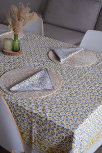Mantel Masharoom amarillo