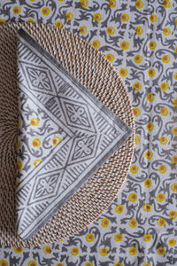 Mantel Masharoom amarillo