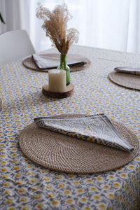 Mantel Masharoom amarillo