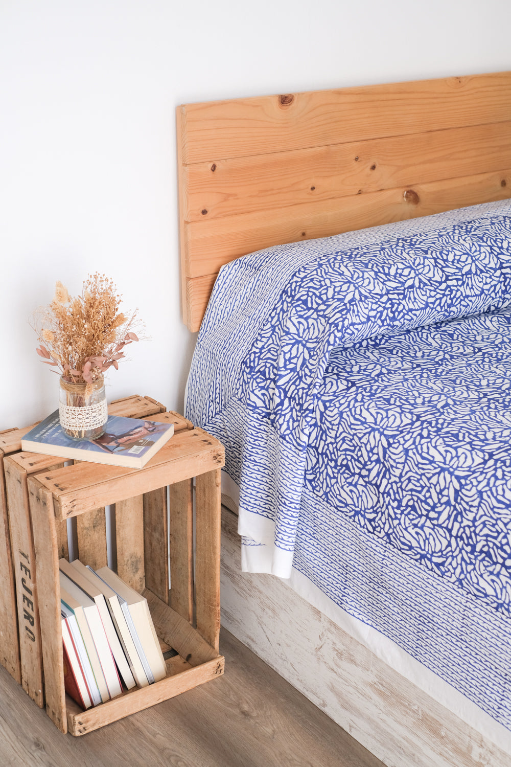 Cubrecamas Pakka Azul