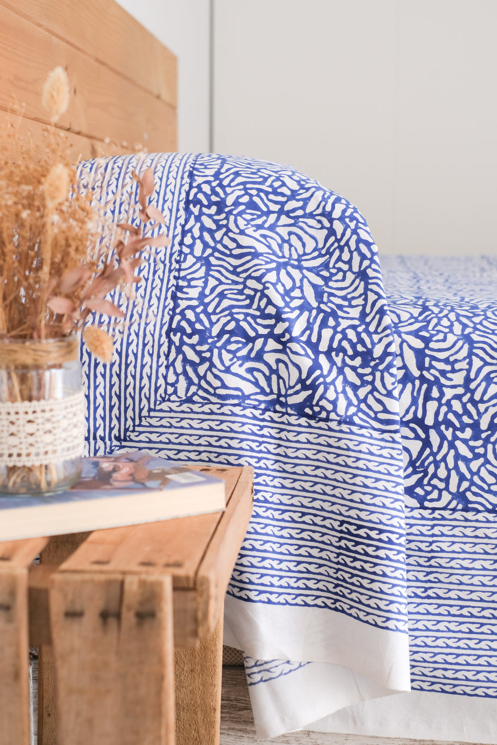 Cubrecamas Pakka Azul