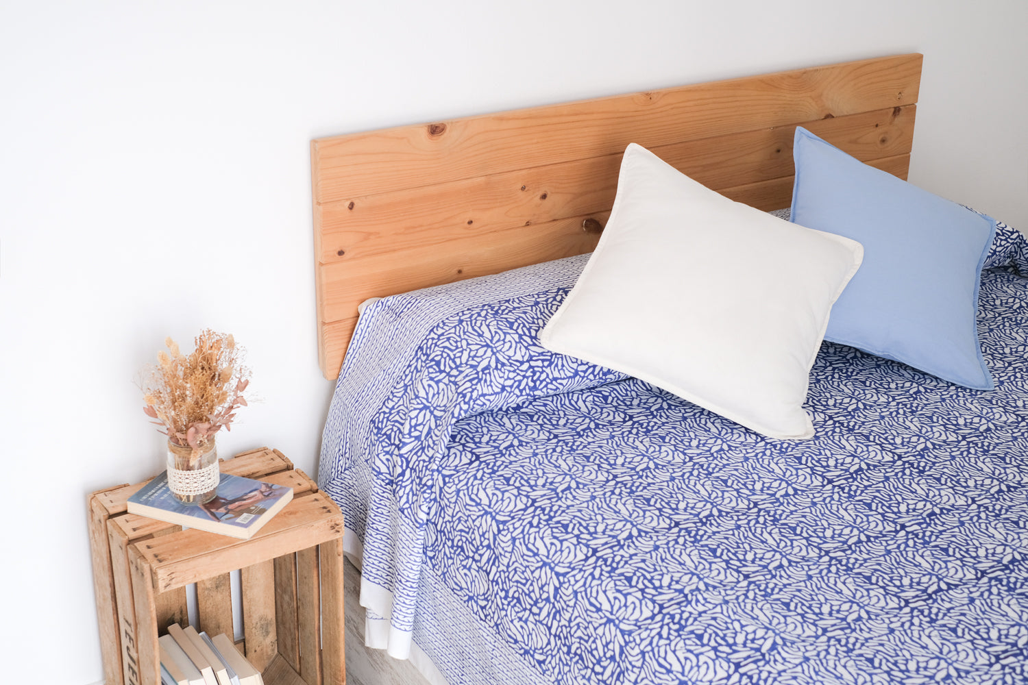 Cubrecamas Pakka Azul