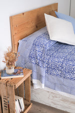 Lade das Bild in den Galerie-Viewer, Cubrecamas Pakka Azul
