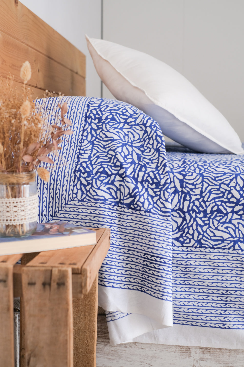 Cubrecamas Pakka Azul