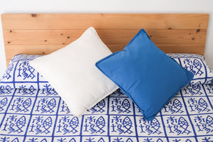 Cubrecamas Grees azul