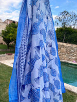 Charger l&#39;image dans la galerie, Pañuelo-pareo Samudree Azul
