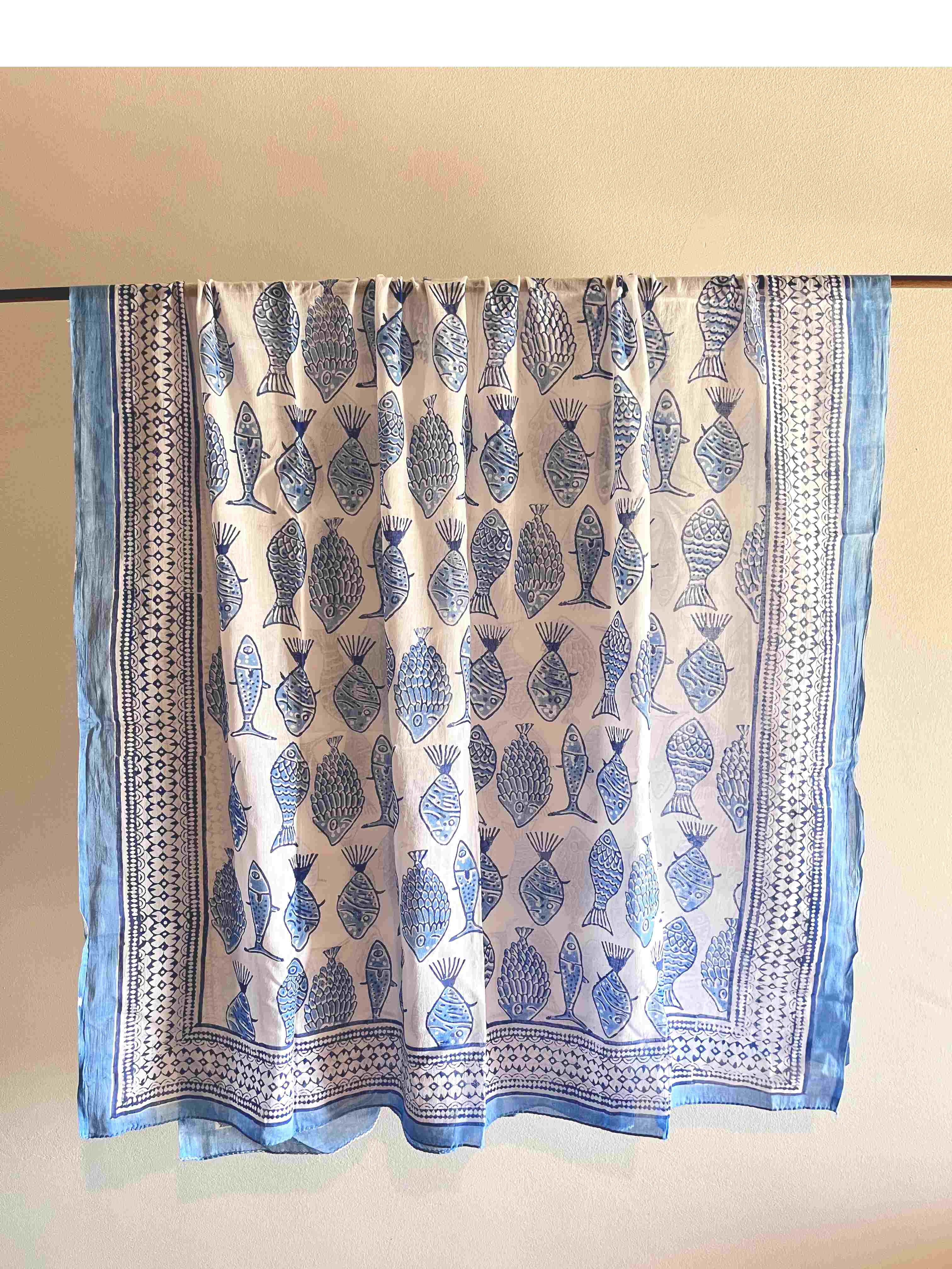 Pañuelo-pareo Samudree Azul