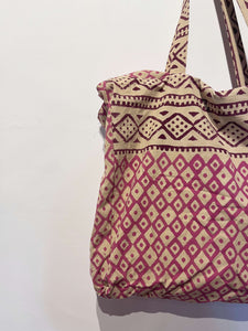 Bolso Thaila rombos rosas