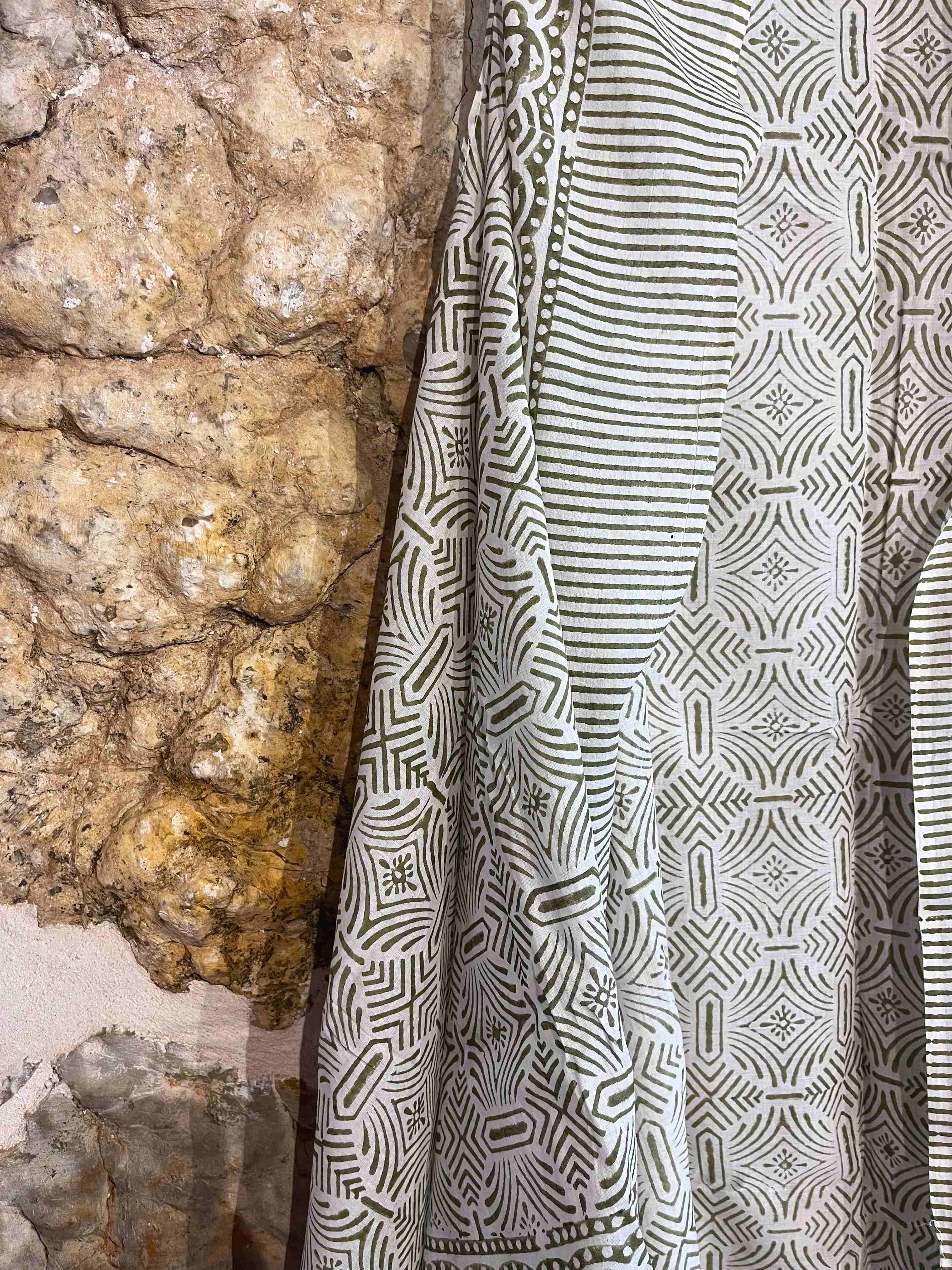 Vestido pareo Iyaamiti verde oscuro