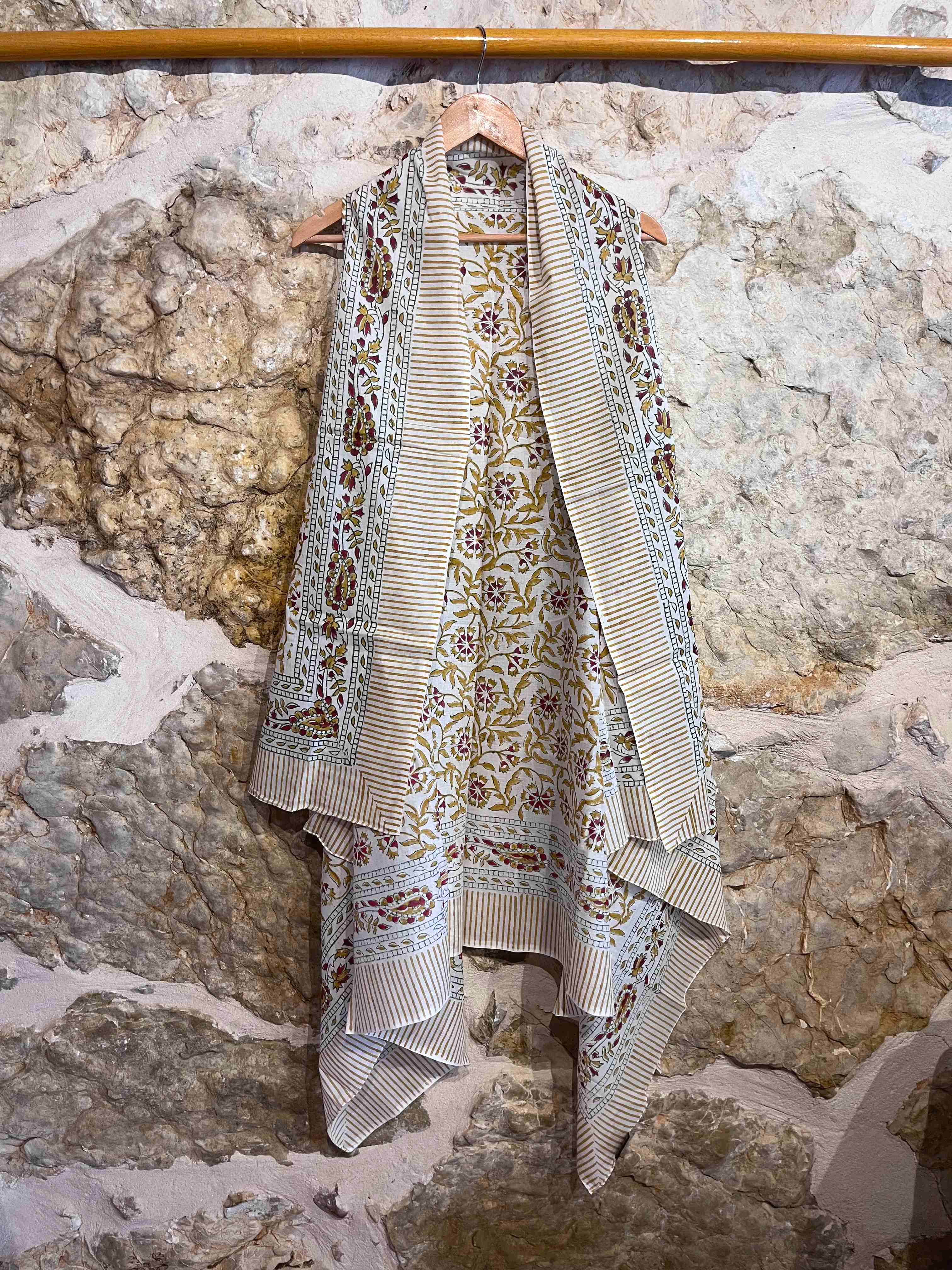 Vestido pareo Pattiyon marrón