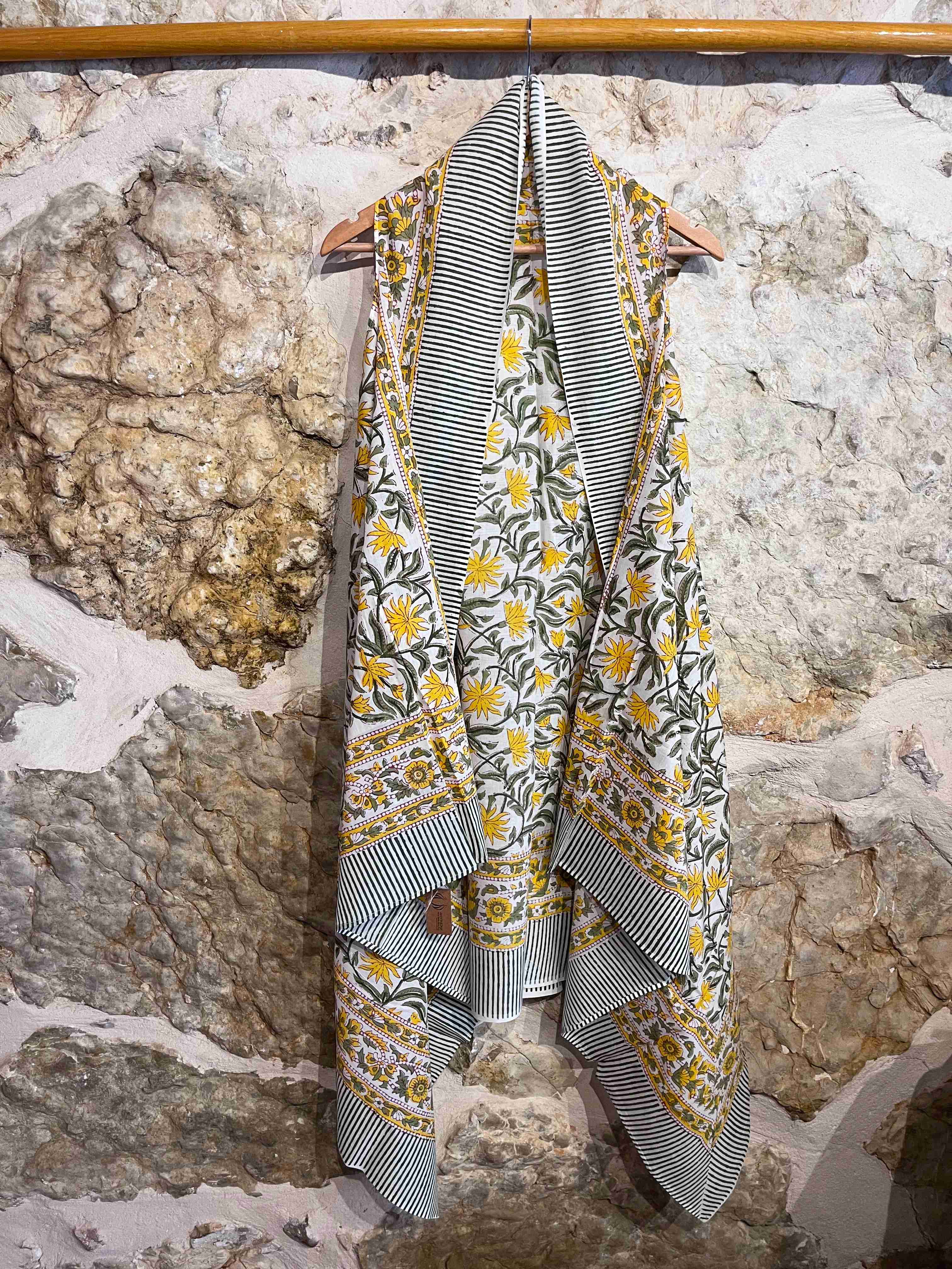 Vestido pareo Peela amarillo