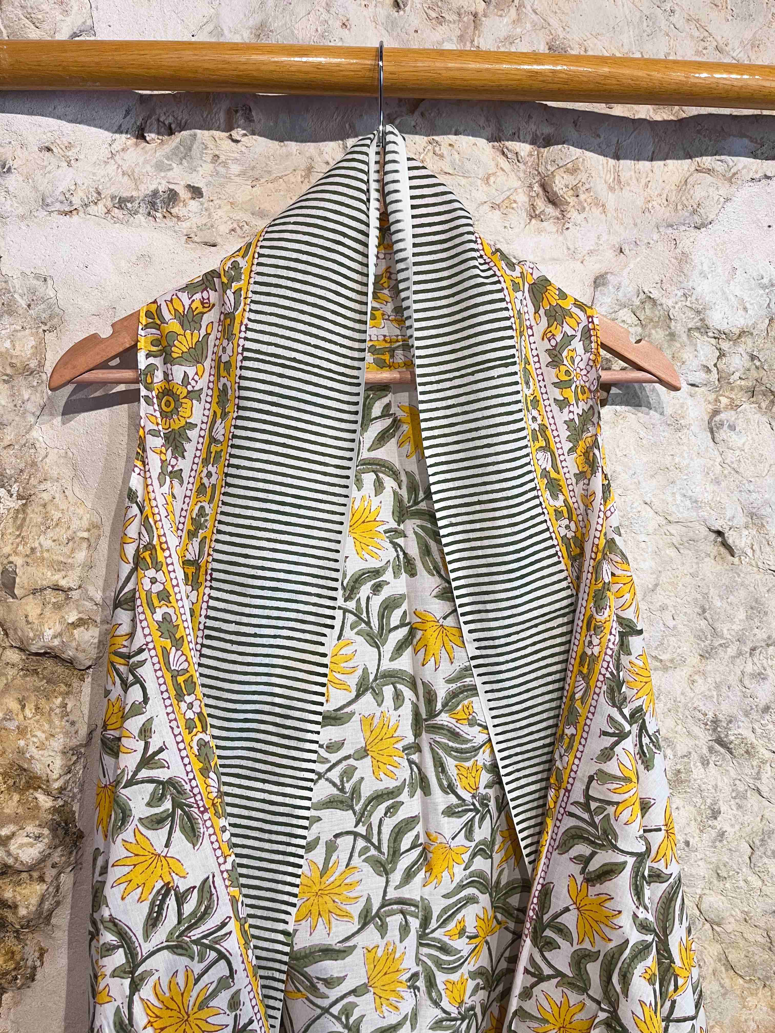 Vestido pareo Peela amarillo