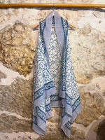 Charger l&#39;image dans la galerie, Vestido pareo Tano azul
