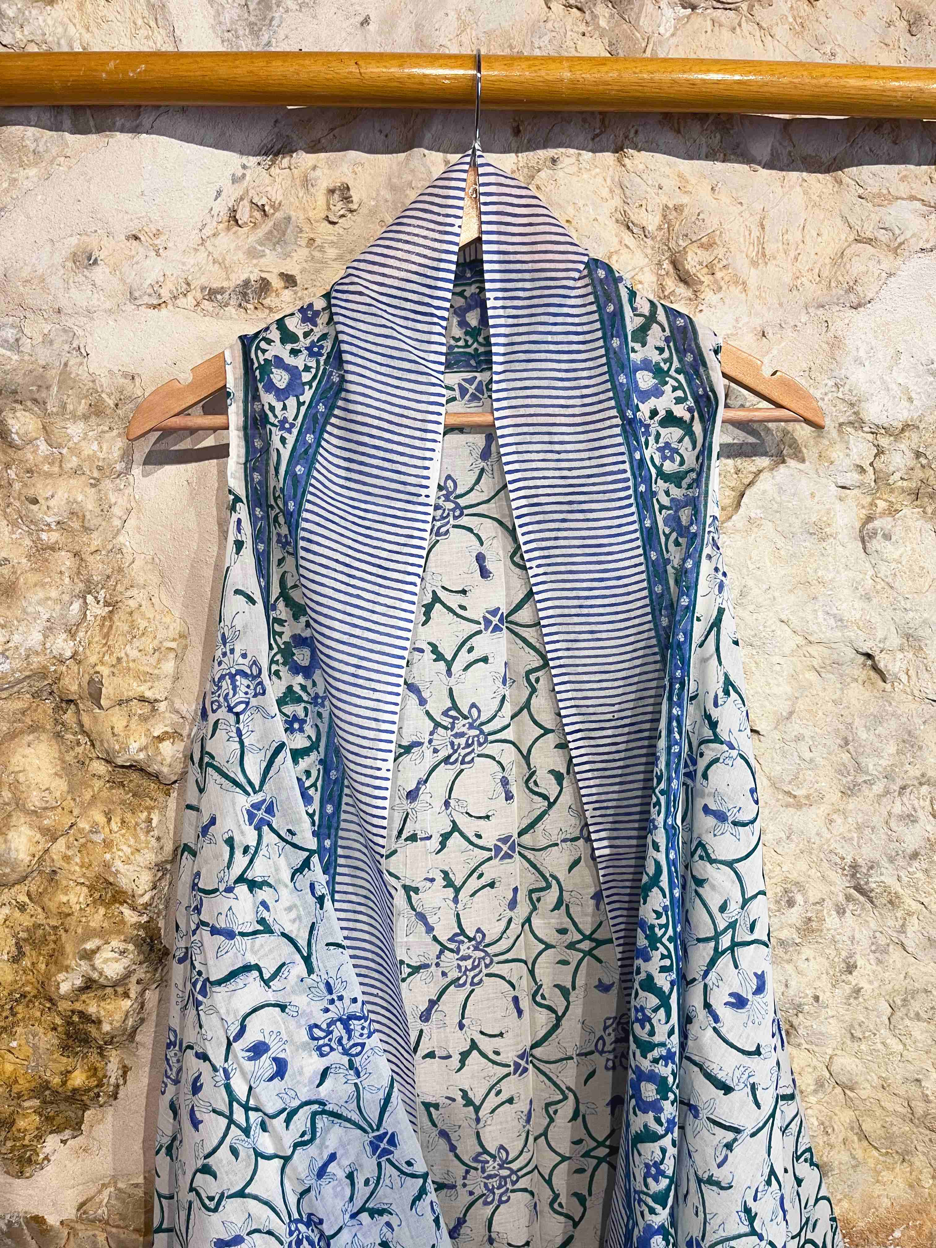 Vestido pareo Tano azul