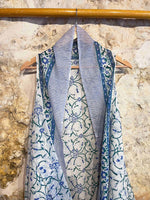 Charger l&#39;image dans la galerie, Vestido pareo Tano azul
