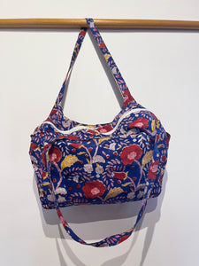 Bolso Jeb flores rojas