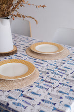 Cargar imagen en el visor de la galería, Mantel Machhalee Azul
