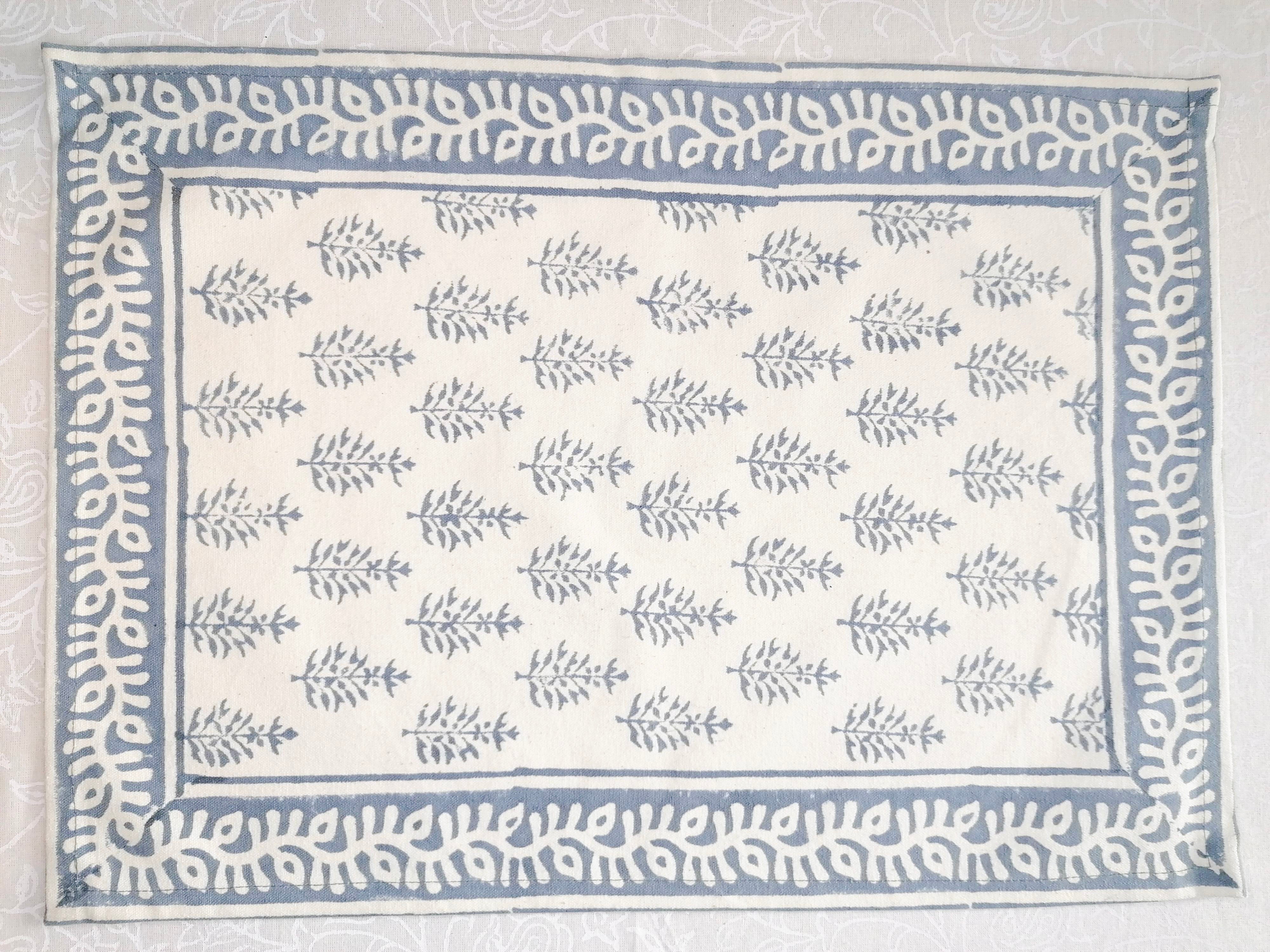 Mantel individual Shanta gris