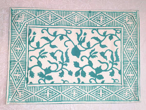 Mantel individual Vrinda verde