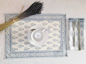 Mantel individual Shanta gris