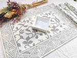 Charger l&#39;image dans la galerie, Mantel individual Vrinda gris
