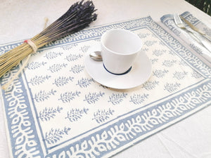 Mantel individual Shanta gris