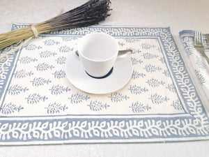Mantel individual Shanta gris