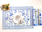 Charger l&#39;image dans la galerie, Mantel individual Vrinda azul
