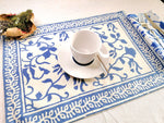 Charger l&#39;image dans la galerie, Mantel individual Vrinda azul
