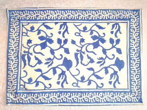 Mantel individual Vrinda azul