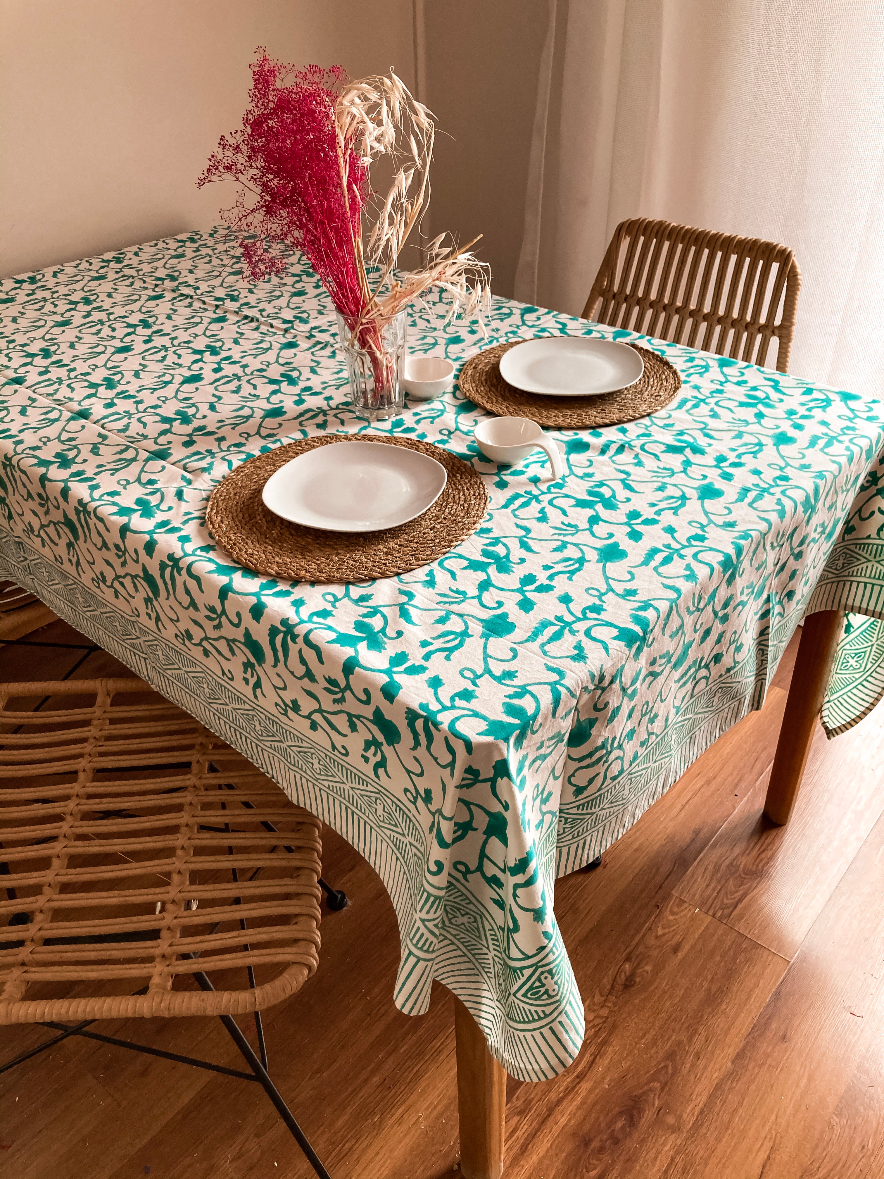Mantel Vrinda verde