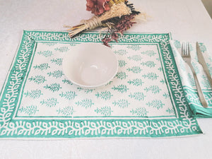 Mantel individual Shanta verde