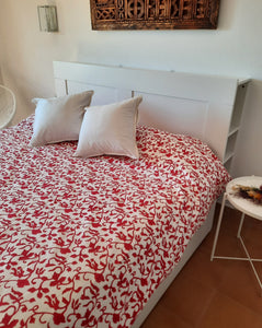 Edredón reversible Vanisha y Vrinda rojo