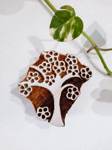 Sello Arbol con flores