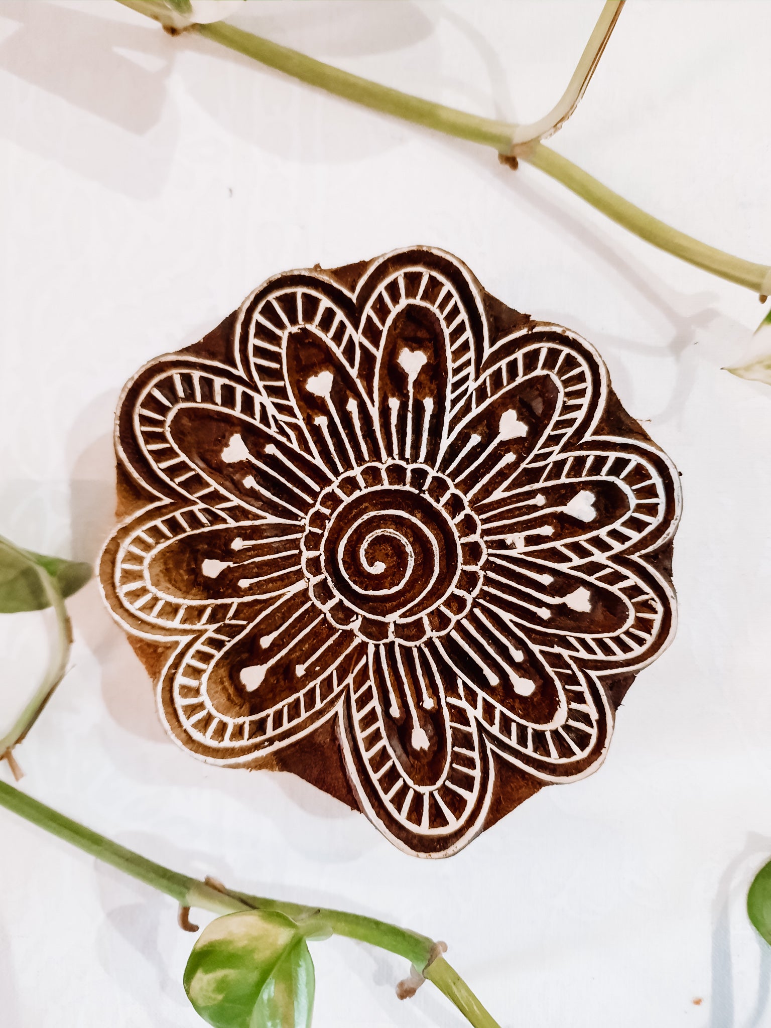 Sello Mandala corazones