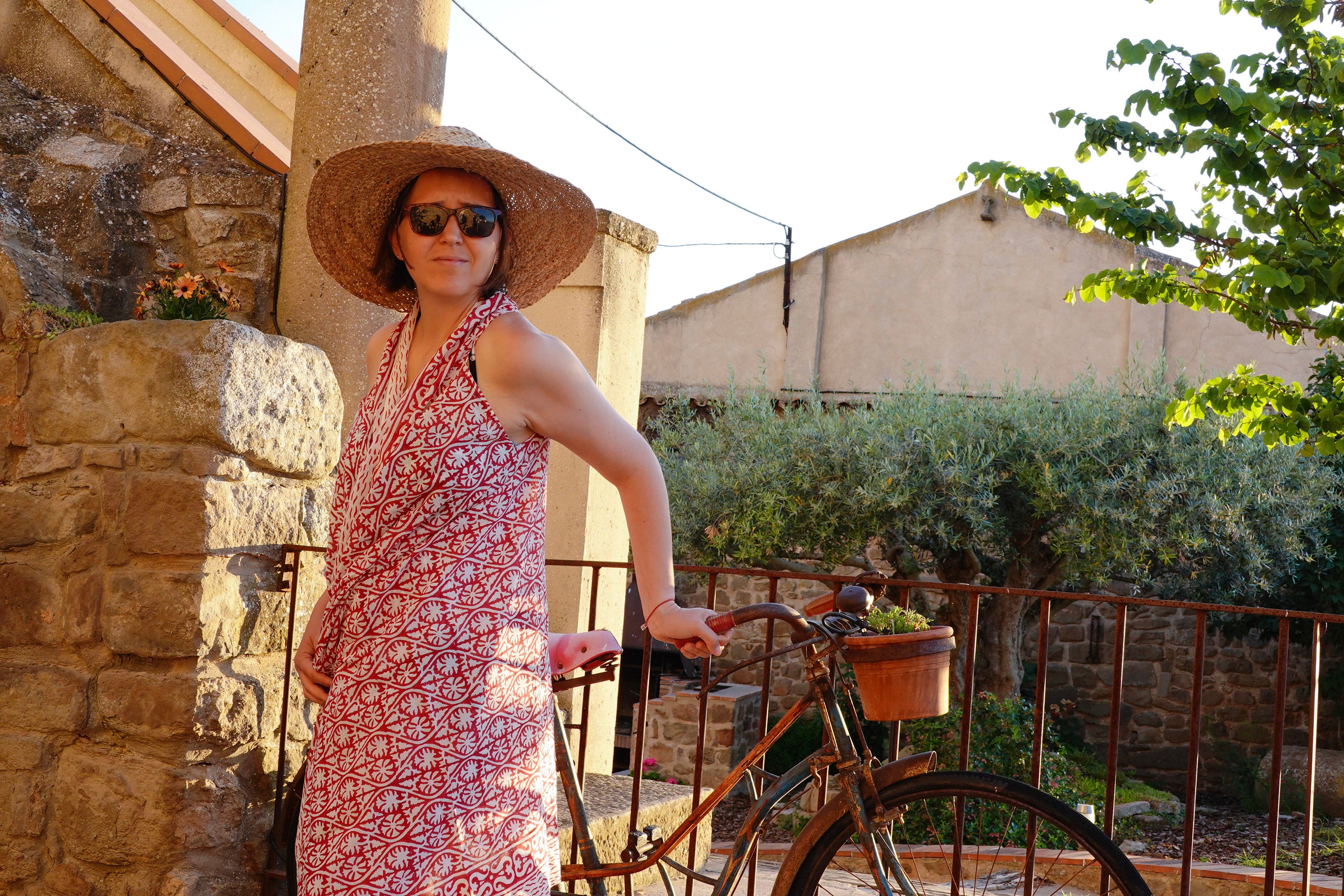 Vestido pareo Vanisha rojo