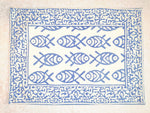 Carica l&#39;immagine nel visualizzatore di Gallery, Mantel individual Mira azul

