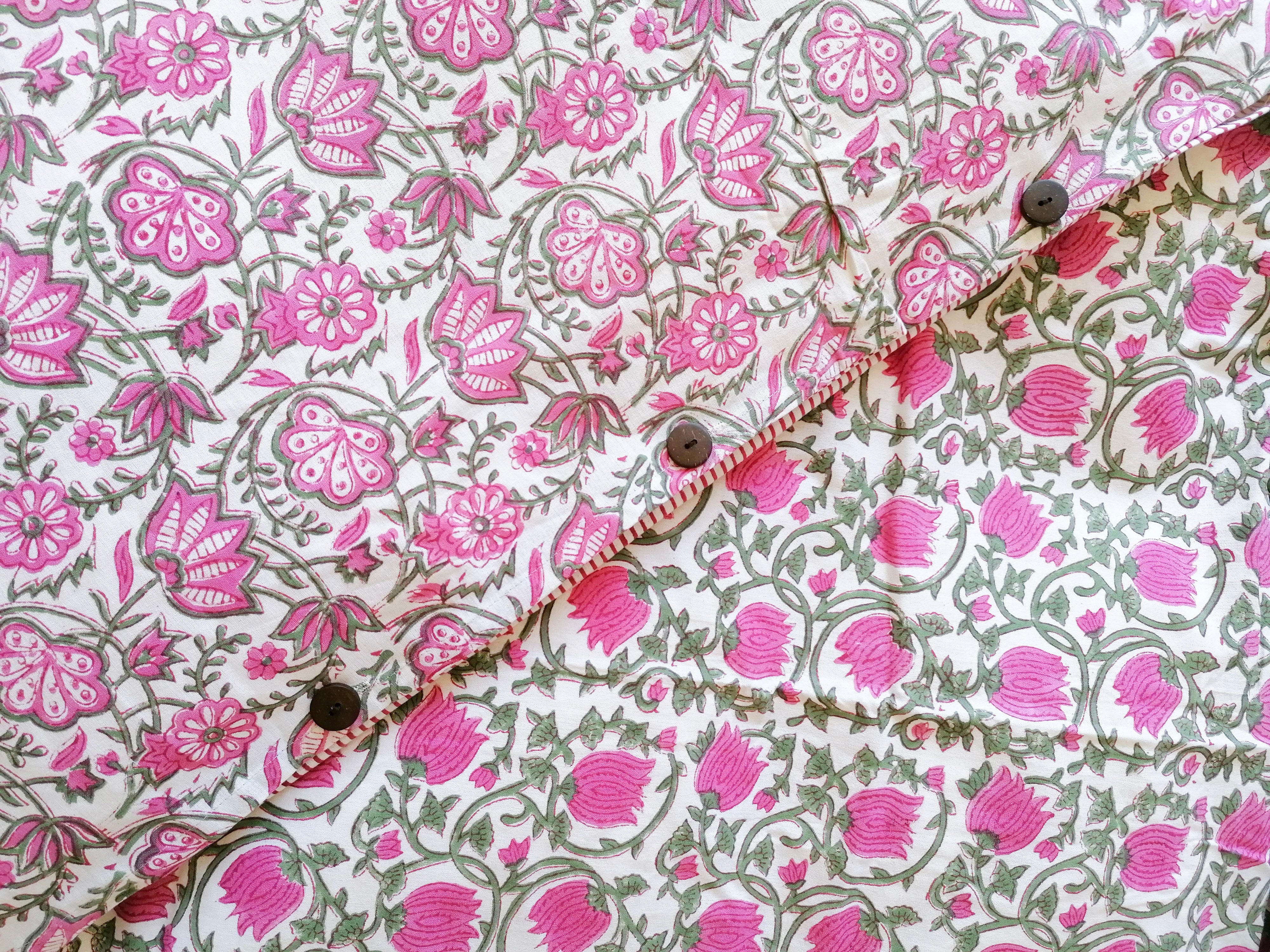 Funda Nórdica Kavya grande rosa