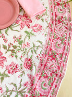 Cargar imagen en el visor de la galería, Mantel Rani redondo rosa
