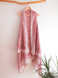 Vestido pareo Vanisha rojo