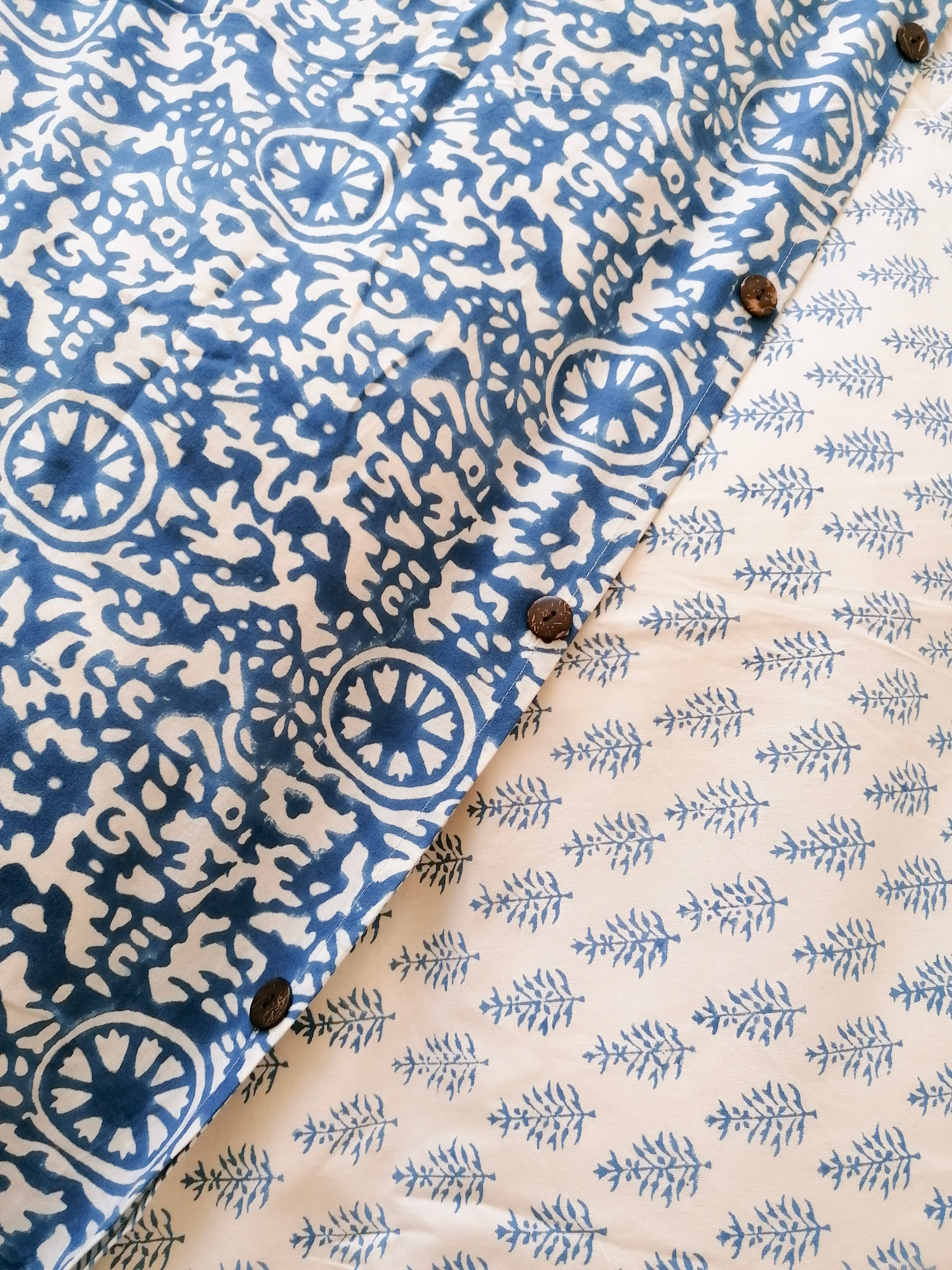 Funda Nórdica Shanta Azul